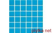 Мозаїка R-MOS WA32 голубий на папері 327х327 блакитний 327x327x4 матова